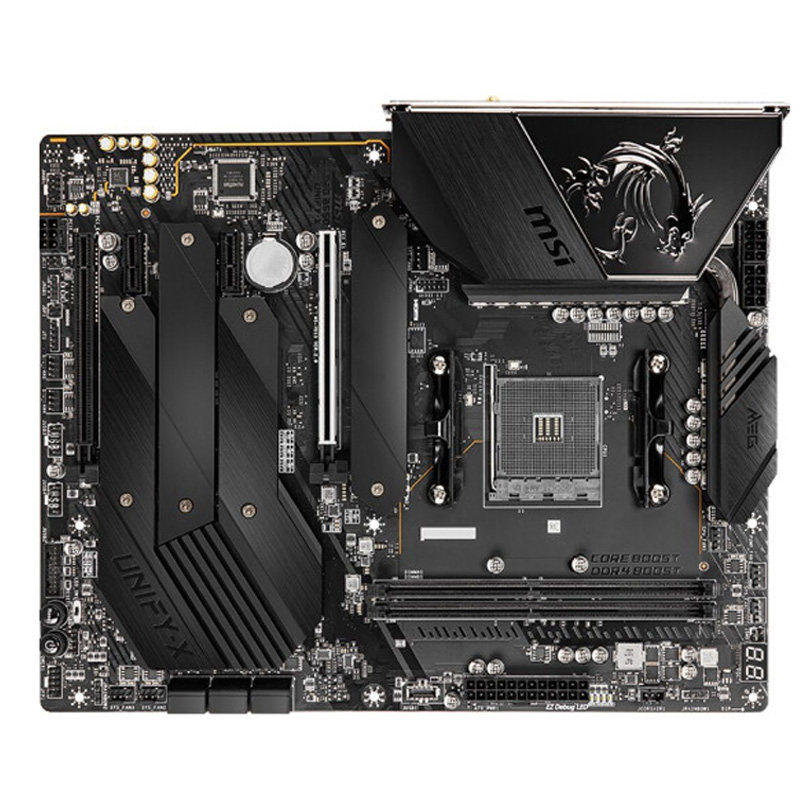 b550微星megunify-x暗影主板支持amdsocketam4主板