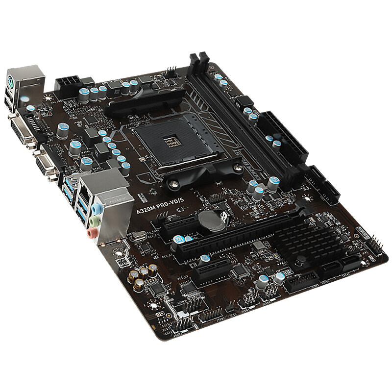 新款msi微星a320mprovd台式机电脑主机游戏机主板主板