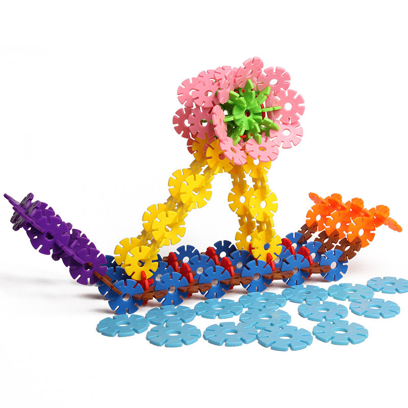 雪花片大号加厚塑料儿童积木益智 拼插拼装宝宝玩具3-6岁男孩女孩