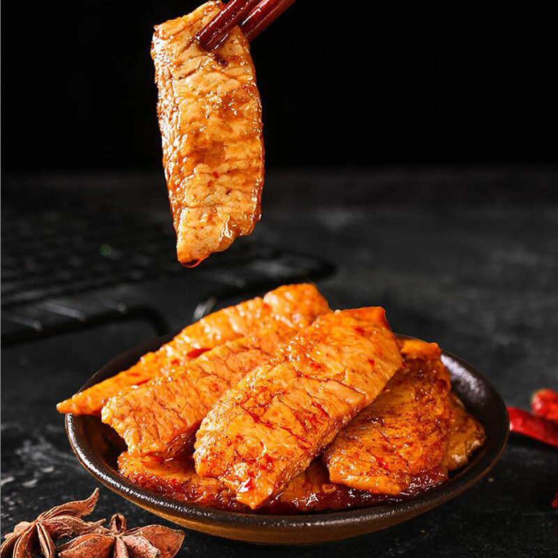 手撕素牛排28包独立包装素肉辣条豆制品网红休闲零食品大礼包