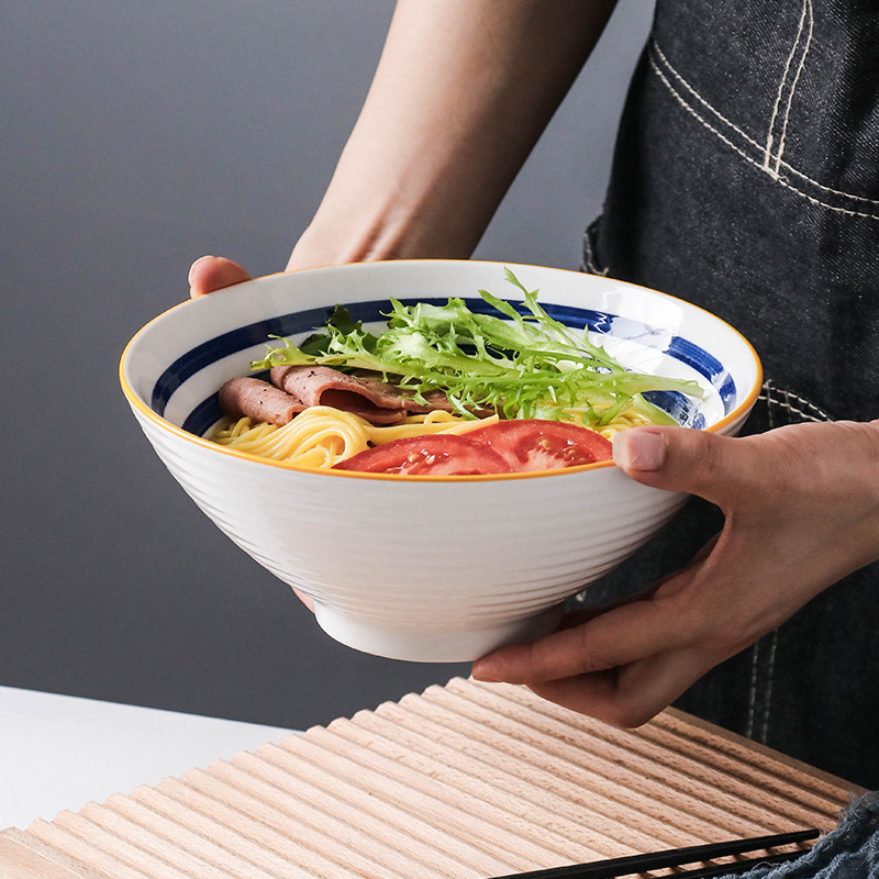 日式陶瓷大碗汤碗拉面饭碗家用大号面条拌面碗碗