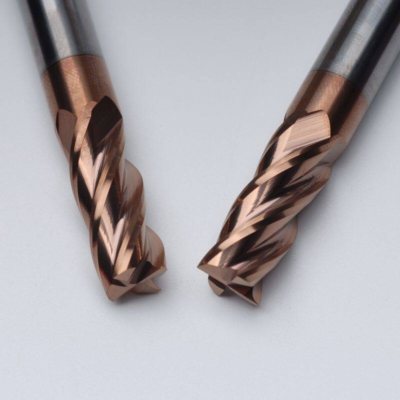 55度铣刀加长涂层数控合金钨钢平头立铣刀