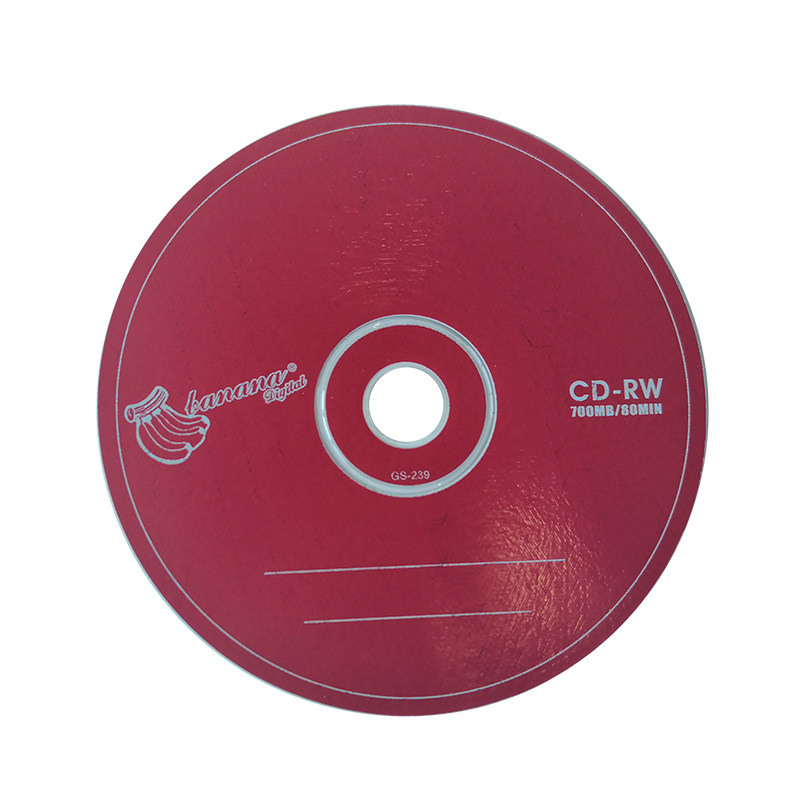 光盘cd擦写刻录盘cd-rw反复多次重复可重写刻录盘