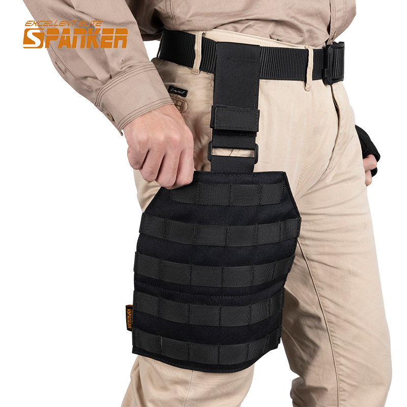 出众者spanker户外molle战术腿挂cs军迷用品战术装备工具袋腰挂板