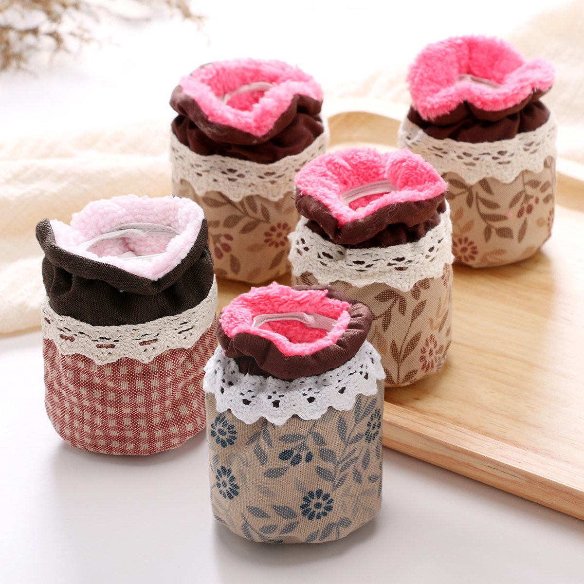 桌椅脚套耐磨凳脚套双层加厚布艺凳子保护套防滑降噪椅子套4只装 - 每