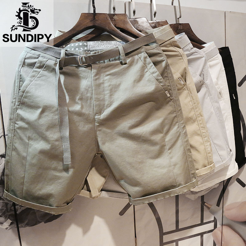 夏季ins港风东大门男士新款宽松休闲工装短裤子外穿潮牌5五分中裤