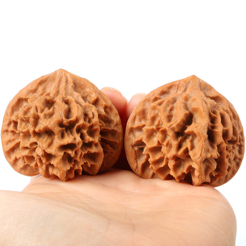 核桃野生小众文玩帝王狮子狮子头头大把玩精品手串