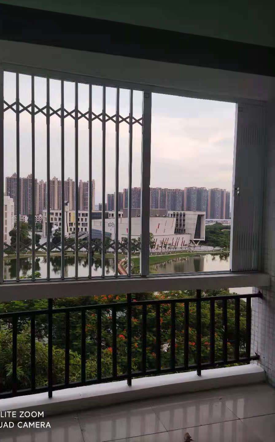 拉闸闸门折叠新型内置防盗窗网阳台飘窗伸缩防盗窗