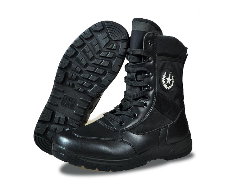 15阅兵真皮作战高帮军靴正品超轻07作战靴男特种兵战术511作战靴