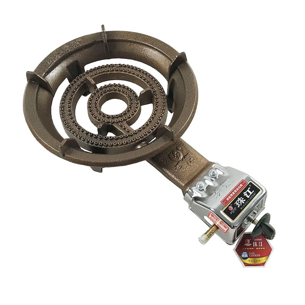 单灶珠江猛火灶头煤气炉低压液化气商用工业节能小型燃气灶