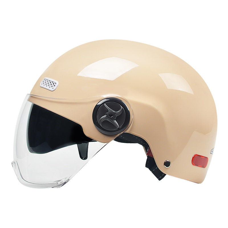 ad电动电瓶车头盔灰男女士夏季防晒四季通用摩托车头盔