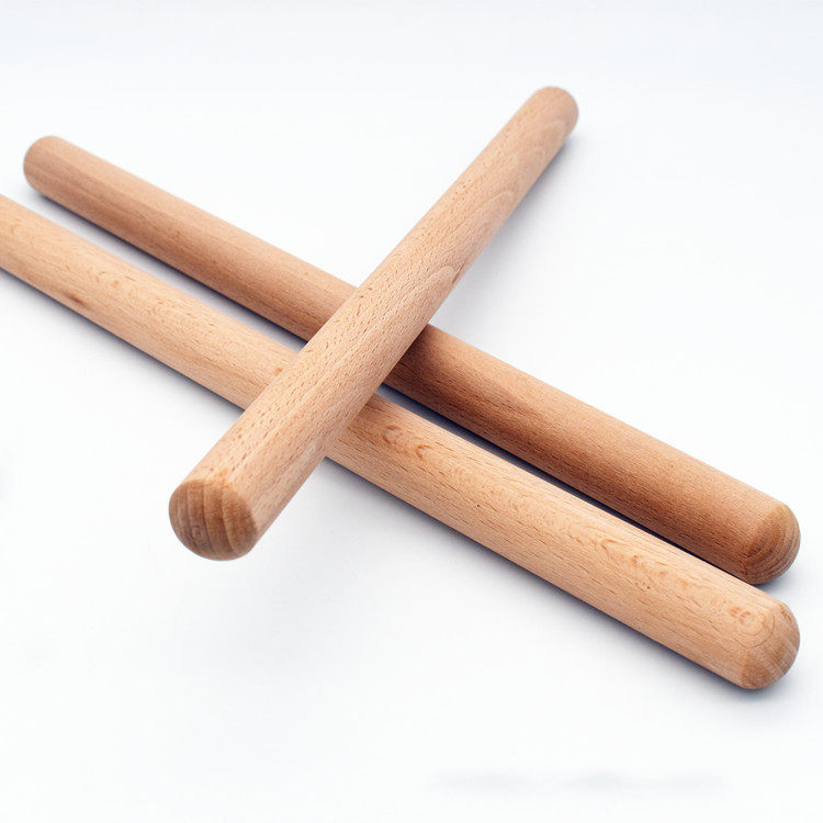 新品榉木打鼓棒圆头木鼓乐器敲棒节奏鼓棍直径鼓棒