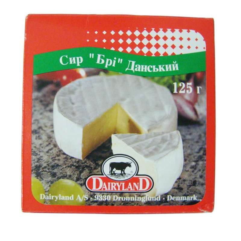 brie cheese丹麦必然布里白霉软奶酪芝士125g新年配葡萄酒