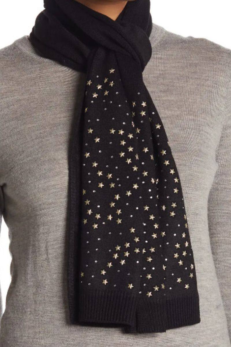 围巾michaelmichaelkors女士mk围脖秋冬保暖舒适围巾