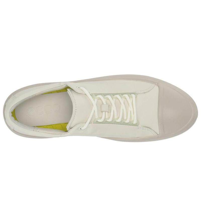 ecco/爱步女鞋低帮系带小白鞋透气轻便运动舒适正品9218341