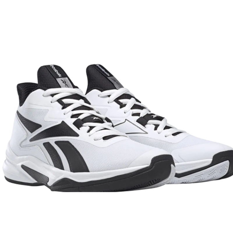 reebok锐步运动鞋男板鞋高帮白鞋透气轻质减震正品包邮6200556