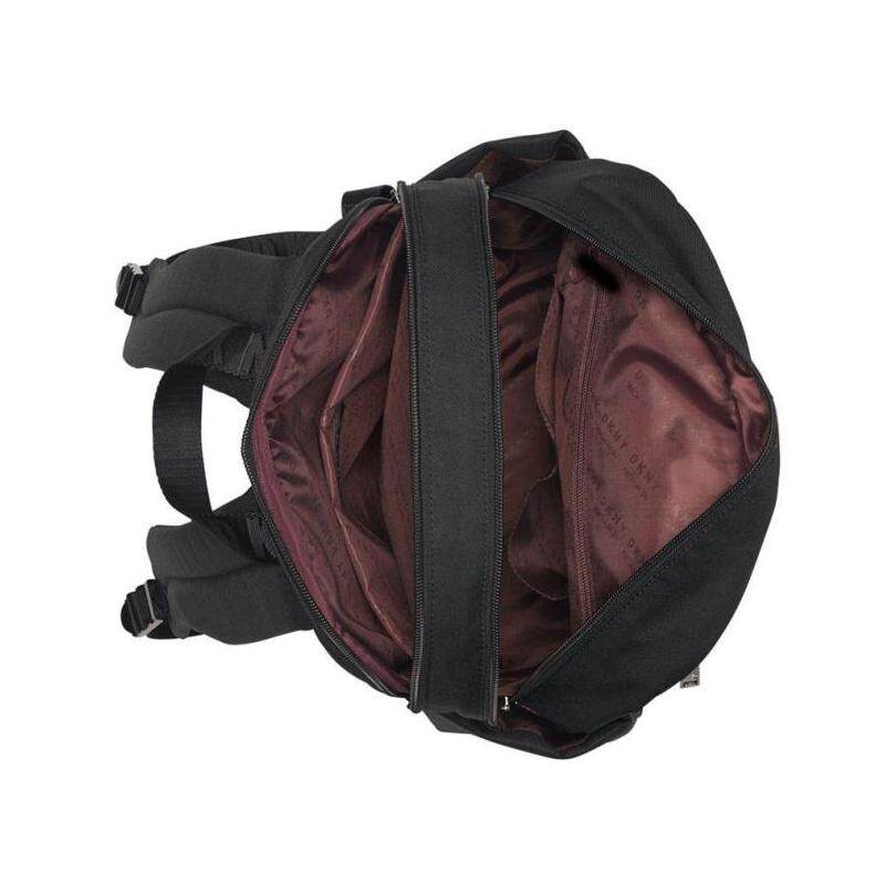 dkny唐可娜可娜儿女双肩包背包耐磨涤纶黑色书包双肩背包