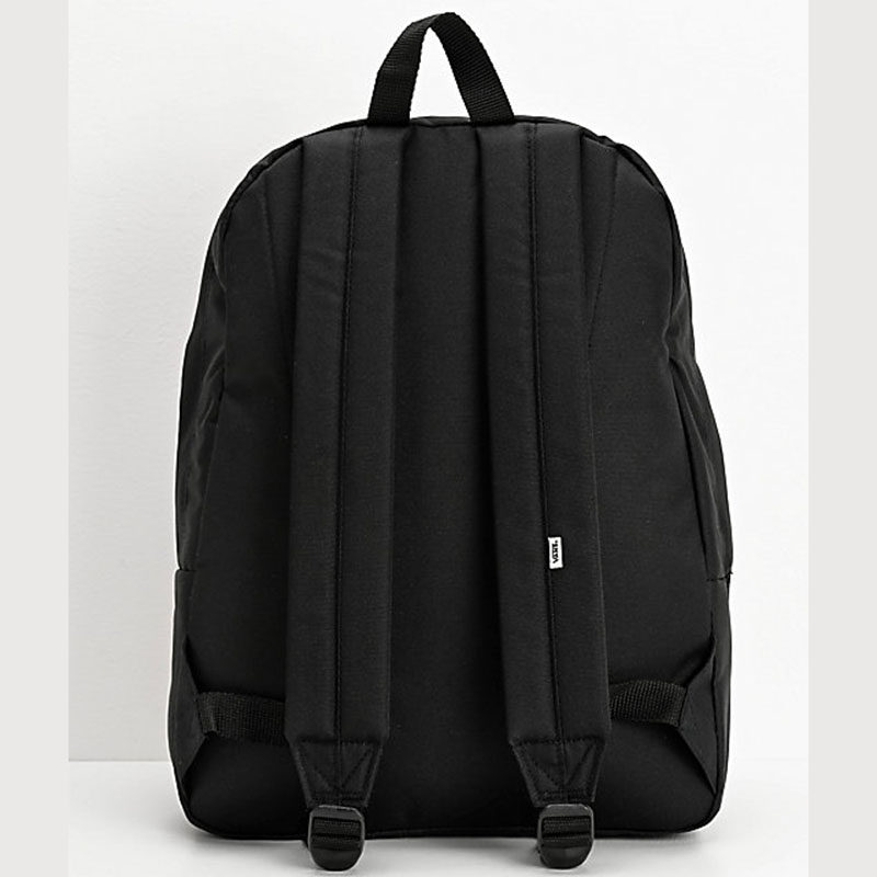 vans女双双肩背包书包中号拉链开学百搭实用双肩背包