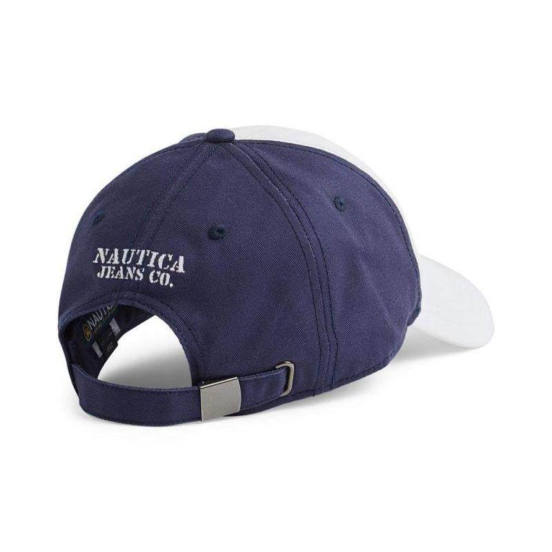 nautica诺帝卡帽子棒球帽纯棉拼色时尚遮阳透气正品帽子