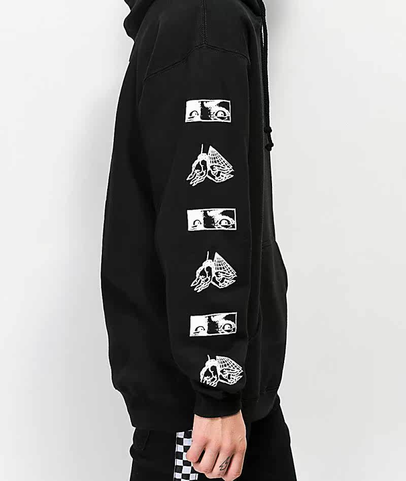 obey男卫衣套头带帽加保暖休闲青春流行百搭卫衣