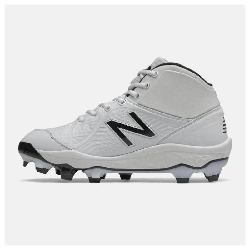 newbalance新百伦男鞋棒球鞋高帮钉鞋白色轻量缓震正品pm3000v5