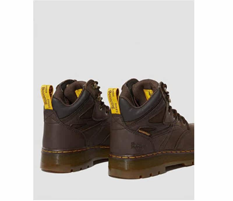 drmartens男鞋工装短靴系带防滑耐磨油蜡美国直邮时装靴