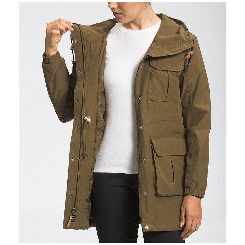 北面thenorthface风衣中长春秋口袋工装翻领风衣