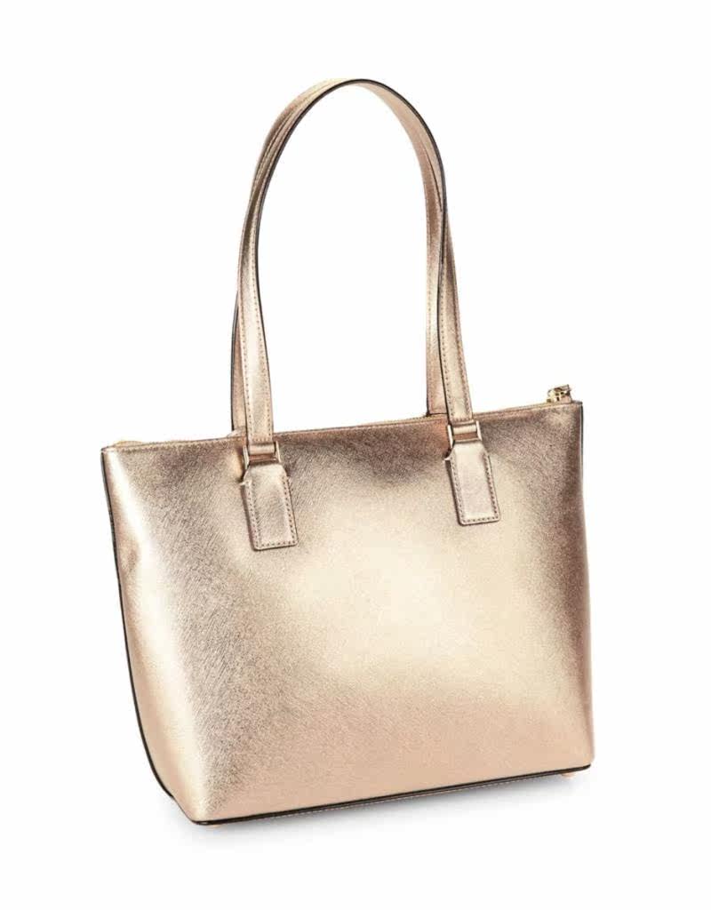 kate直邮美国大号包大号托特时尚金属spade包金属托特包