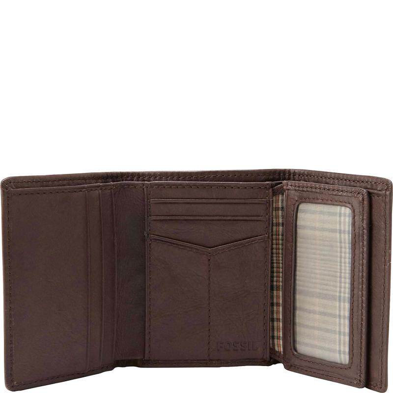 白日梦想家钱包diy材料包复古三折竖款短款头层疯马牛皮铜模刻字