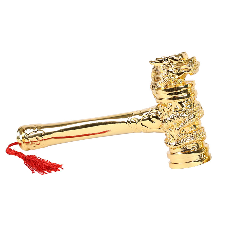 开工锤子龙头锤开工锤装修公司开工仪式锤用品装饰开工大吉锤