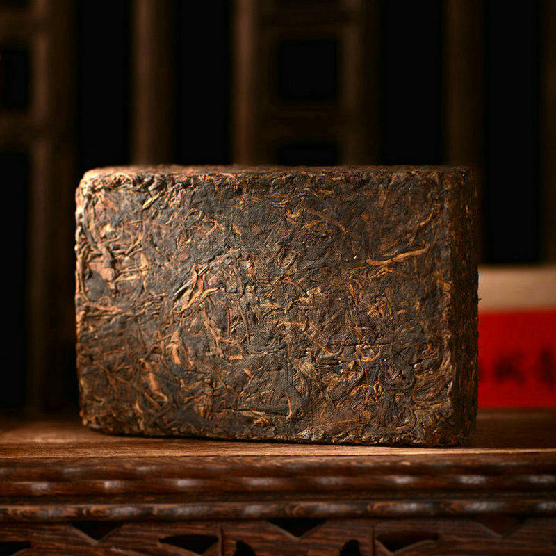 90年代江城土司陈年普洱茶生茶易武古树450克砖茶普洱