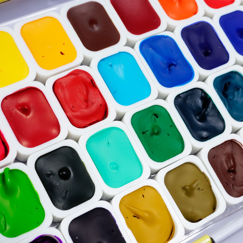 分装水彩马蒂尼蒂尼mairtini大师级颜料1ml小蓝蓝盒水彩颜料