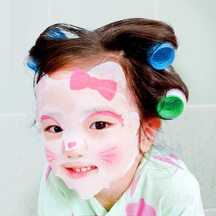 儿童面膜女孩宝宝专用补水保湿贴片12岁动物贴片面膜