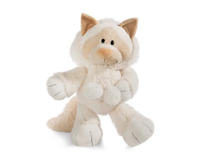 nici专柜正品winter2017卡通雄雌雪狸毛绒公仔玩具毛绒