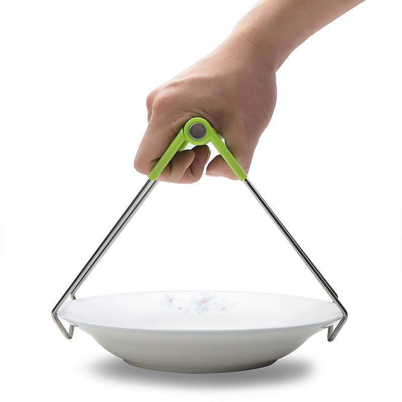 不锈钢提碗砂锅碗碟厨房防烫取碗器取碗夹子取盘烧烤夹