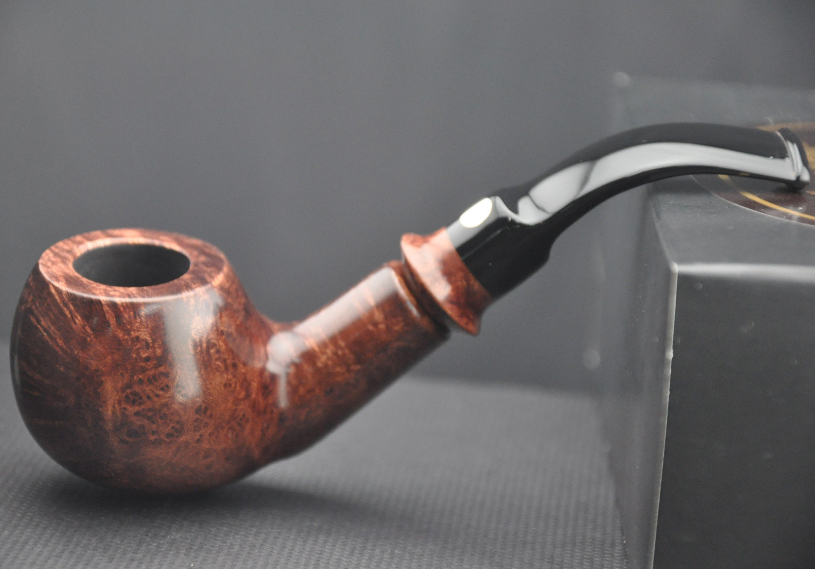 意大利烟斗弯式进口楠木石楠木大师级手工木圈马氏烟斗