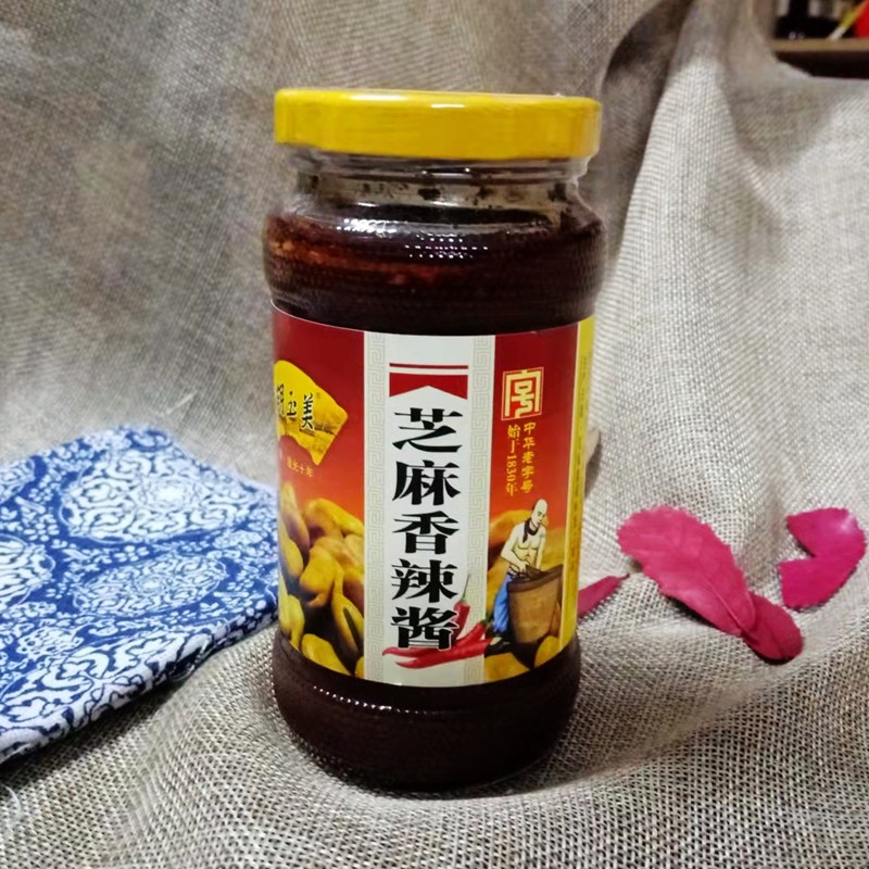4瓶包邮安徽特产安庆胡玉美310克豆瓣经典蚕豆酱类调料