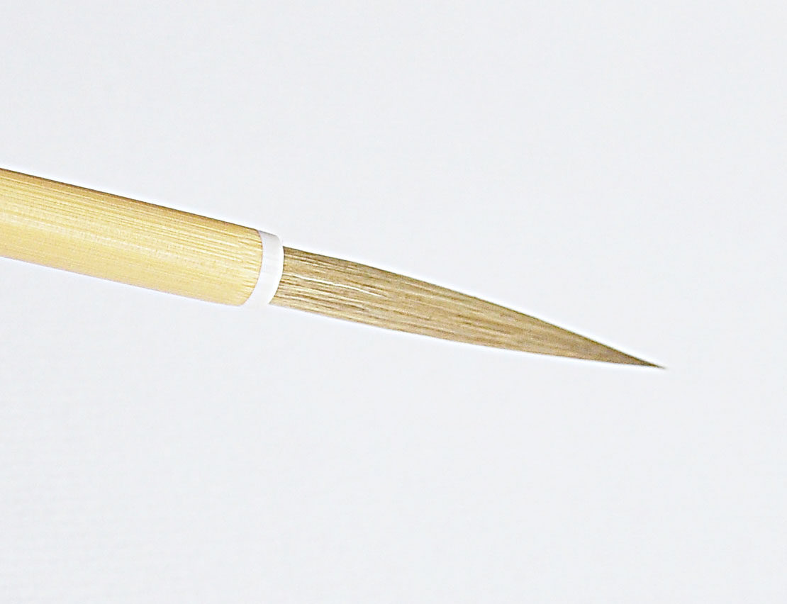 金泥纯貂划线纯狼尾毫大小楷勾线笔唐卡推荐中国毛笔