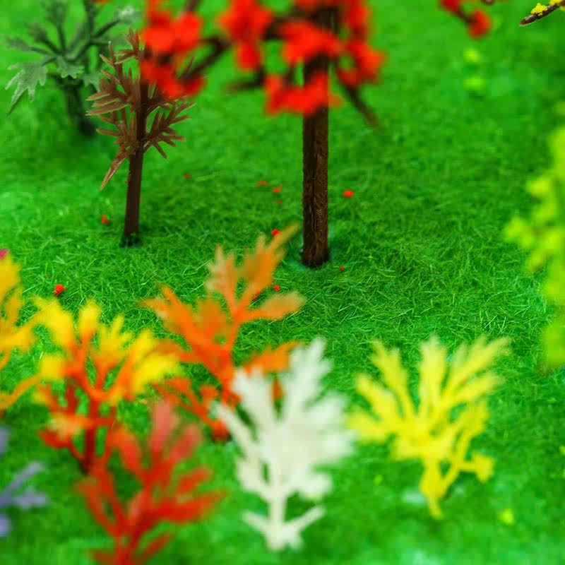 diy手工建筑沙盘景观模型材料草皮草坪银行模型制作工具