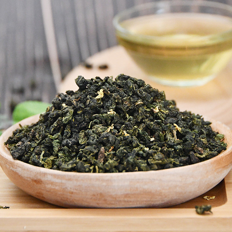 桂花乌龙茶500g金凤乌龙桂花弄同款水果果芙茶叶珍珠奶茶粉