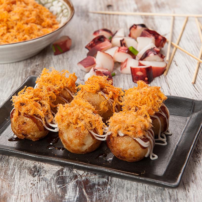 章鱼小丸子材料章鱼粉昭章鱼烧大阪烧粉预拌粉禾烘焙原料1kg包邮