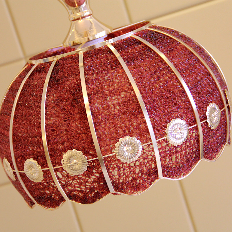 单头吊灯创意个性欧式简约轻奢卧室餐厅饭店商铺玄关过道阳台灯笼