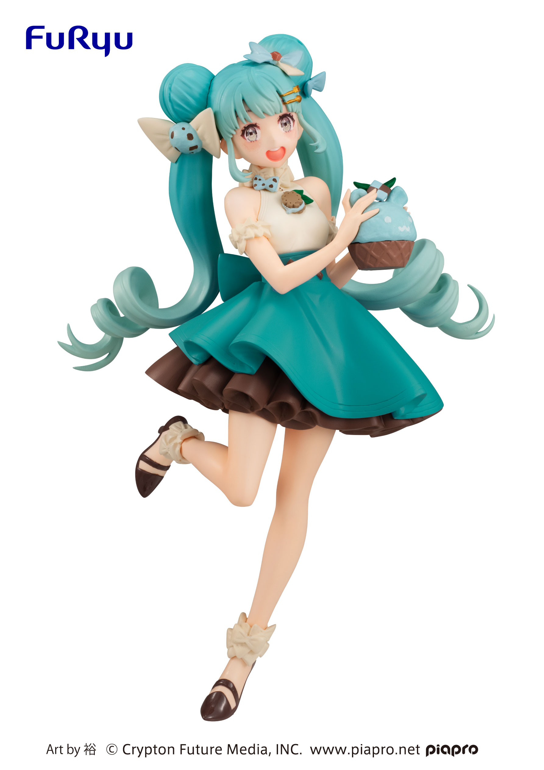 乐屋现货furyu初音未来miku薄荷巧克力景品手办模型手办