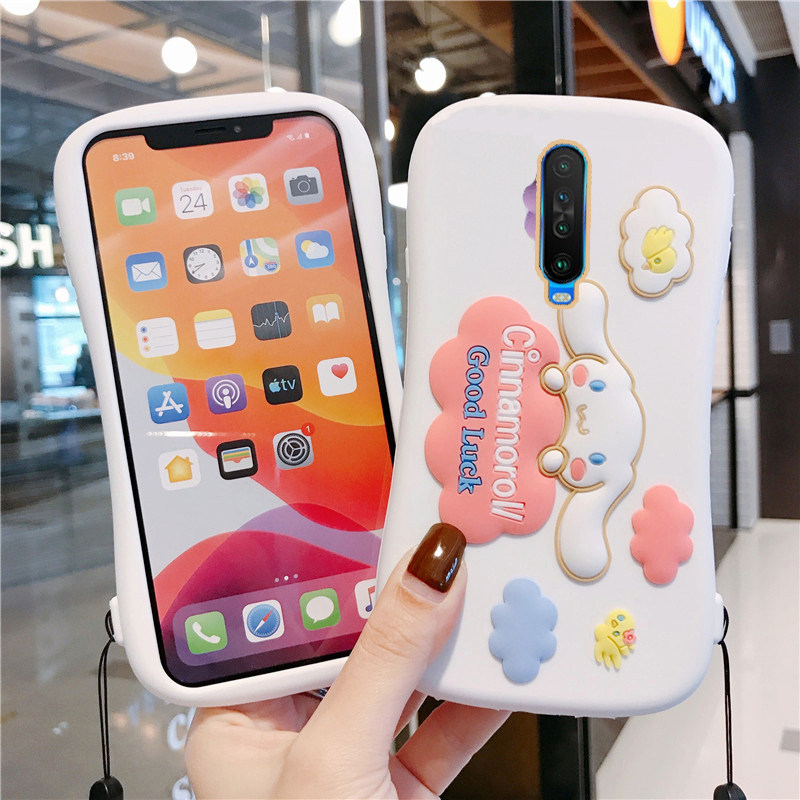 红米k30手机机壳redmik30i硅胶套全包防摔小蛮腰卡通手机保护套