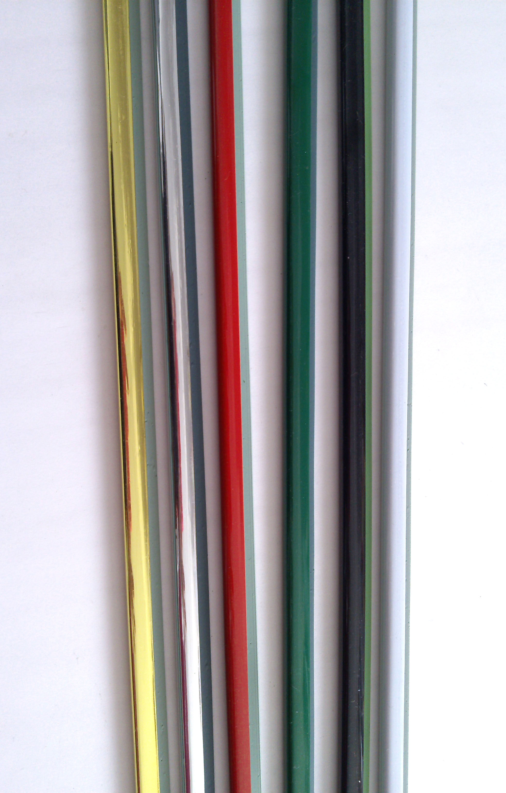 kt展板包边条塑料相框装饰边框金银红黄蓝绿相框