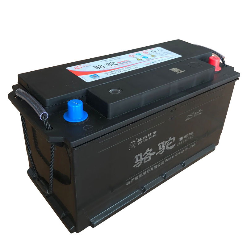 骆驼蓄电池12v90ah东风轻卡得利江淮货车汽车电瓶