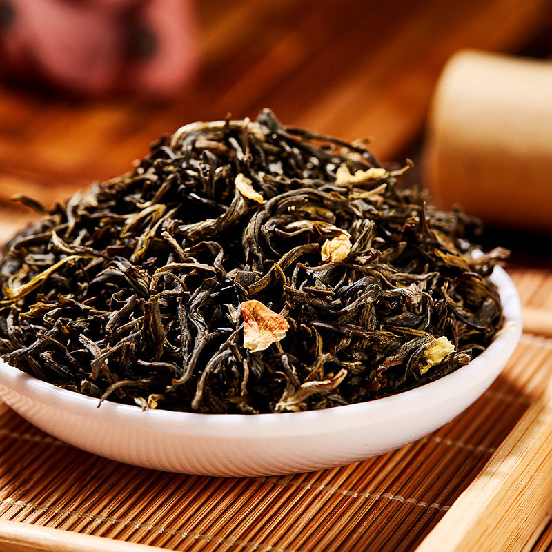 京华茶叶茉莉花茶12号21年茶老北京特级茶叶绿茶浓香型250g袋装-图1