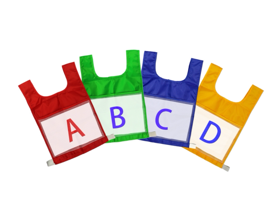 幼儿园小学英语机构课堂游戏互动比赛背心单词字母其它玩具