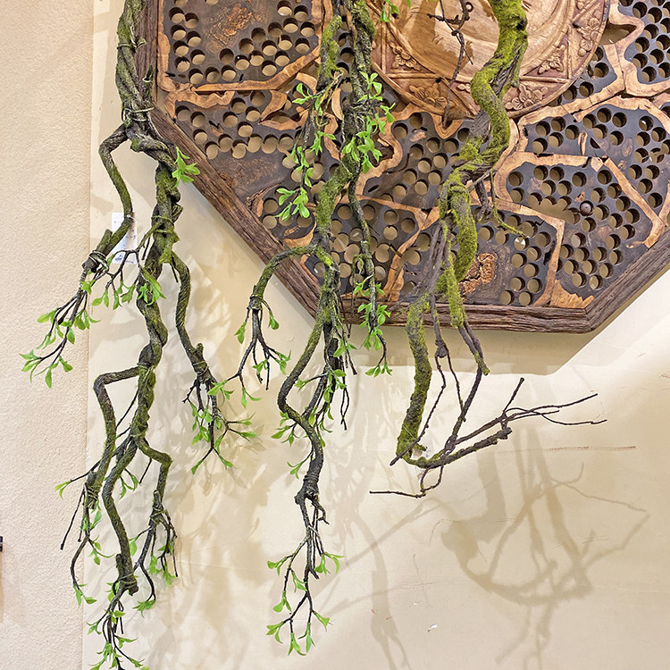 枯藤仿真植物青苔枯树枝干藤条装饰室内藤蔓仿真绿植