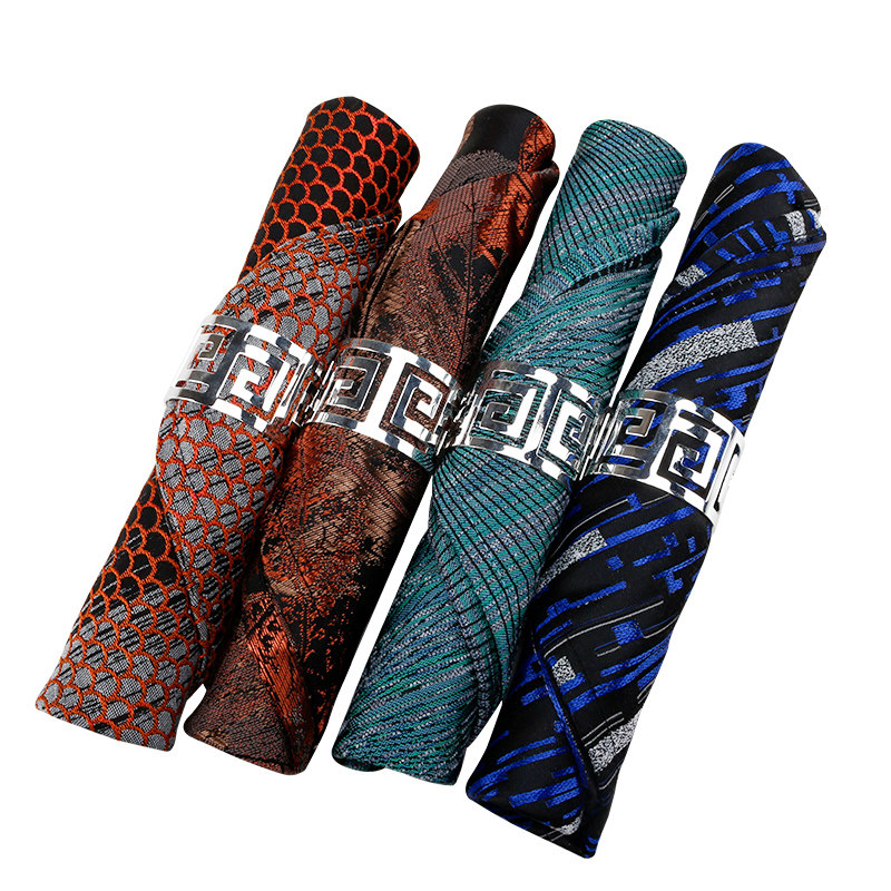 餐巾布围脖子酒店口布花折饭店西餐厅餐桌结婚餐巾